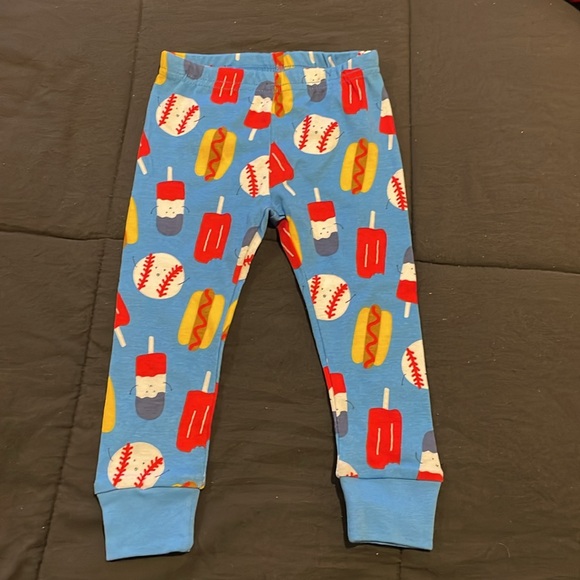Carters 12m baseball pjs - Picture 3 of 6